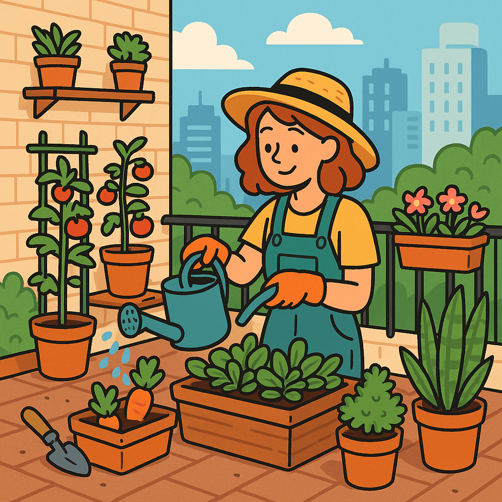 Gardening tips for urban spaces