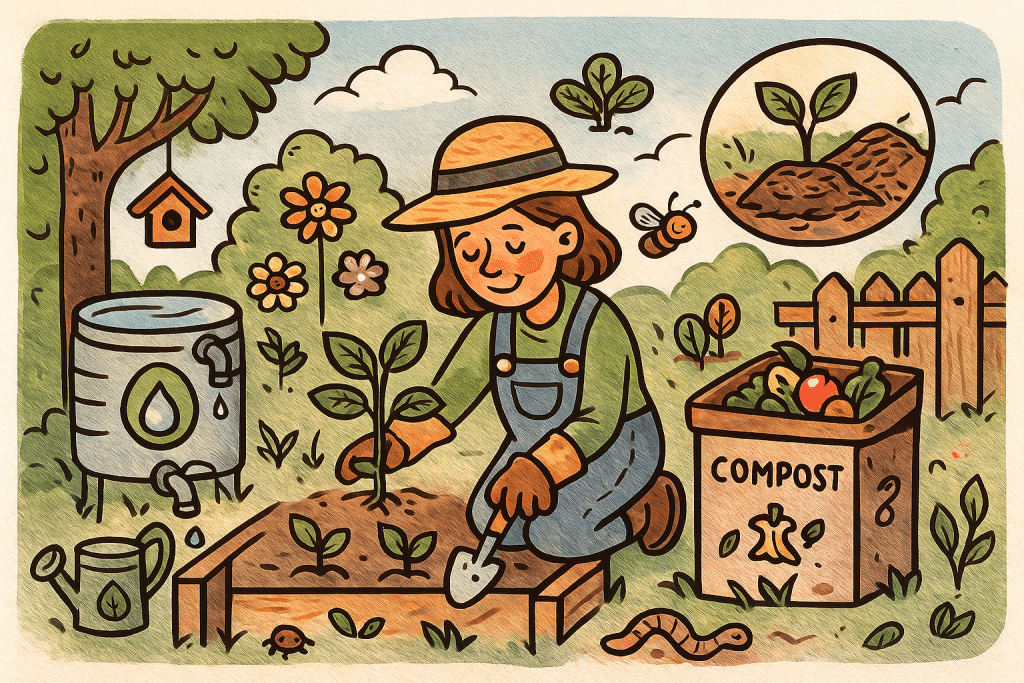 Gardening tips that encourage eco-friendly practices