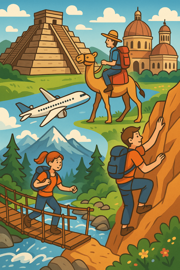 Travel destinations that blend culture and adventure