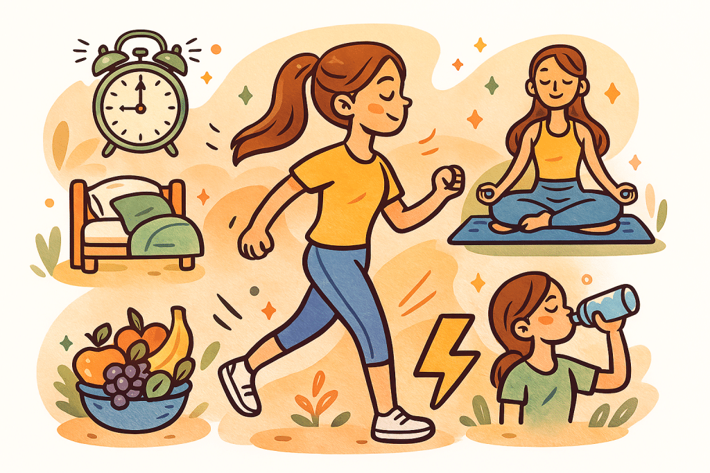 wellness routines that boost energy levels